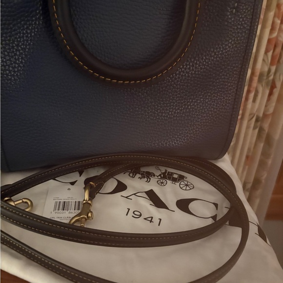 Coach Rogue 25 Like New in denim and black - Picture 8 of 12